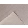 Velvet / samet oděvní hladký (Balení 1 m, Varianta 2 (49) šedobéžová)