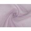 Organza s leskem (Balení 1 m, Varianta 1 bílá)