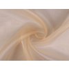 Organza s leskem (Balení 1 m, Varianta 1 bílá)