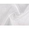 Organza s leskem (Balení 1 m, Varianta 1 bílá)