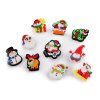 Silikonové magnetky - Vánoce (Balení 100 ks, Varianta mix)