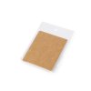 Papírová karta na brož se sáčkem s eurozávěsem 6x7,5 cm (Balení 20 sada, Varianta 1 hnědá přírodní)