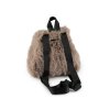 Kožešinový batoh 27x30 cm (Balení 1 ks, Varianta 1 béžová)