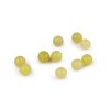 Jadeit citronový syntetický, minerální korálky Ø8 mm (Balení 10 ks, Varianta jadeit citronový)