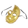 Benátská maska - škraboška (Balení 1 ks, Varianta 1 stříbrná)