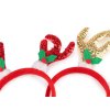 Čelenka do vlasů vánoční / párty (Balení 1 ks, Varianta 1 červená)