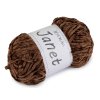Pletací žinylková příze Janet 100 g (Balení 1 ks, Varianta 1 bílá)