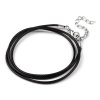 Splétaná šňůrka s karabinkou délka 45 cm (Balení 50 ks, Varianta 1 černá)