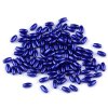 Plastové voskové korálky / perly Glance rýže 3x6 mm (Balení 10 g, Varianta 1 bílá)