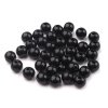 Plastové korálky Transparent Ø8 mm (Balení 20 g, Varianta 5 černá)