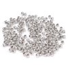 Kovové korálky Ø3 mm (Balení 500 g, Varianta 4 stříbrná světlá)