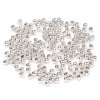 Kovové korálky Ø3 mm (Balení 50 g, Varianta 4 stříbrná světlá)
