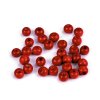 Dřevěné korálky Ø8-9 mm (Balení 20 g, Varianta 7 červená)