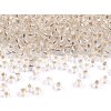 Rokajl Preciosa 10/0 - 2,3 mm s průtahem (Balení 10 g, Varianta 78102 stříbrná)
