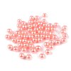 Plastové voskové korálky / perly Glance Ø8 mm (Balení 20 g, Varianta F49 růžová)