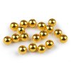 Plastové voskové korálky / perly Glance Metalic Ø8 mm (Balení 20 g, Varianta 2 zlatá)