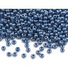 Rokajl Preciosa perleť 10/0 - 2,3 mm (Balení 20 g, Varianta 38070 modrá tmavá)