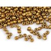 Rokajl 8/0 - 3 mm metalický, neprůhledný (Balení 50 g, Varianta QK36 stříbrná střední)