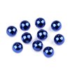 Plastové voskové korálky / perly Glance Ø10 mm (Balení 20 g, Varianta F59 modrá berlínská)