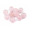 Růženín, minerální korálky Ø10 mm (Balení 38 ks, Varianta růženín)