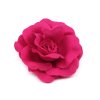 Brož / ozdoba růže Ø6 cm (Balení 1 ks, Varianta 1 bílá)