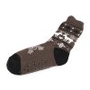 Pánské ponožky zimní s kožíškem a protiskluzem Emi Ross (Balení 1 pár, Varianta 13 (vel.  39-42) šedá světlá)