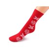 Vánoční ponožky Emi Ross (Balení 1 pár, Varianta 21 (vel. 35-39) červená)