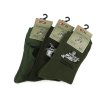 Pánské bavlněné ponožky rybářské, myslivecké (Balení 3 pár, Varianta 2 (vel. 39-42) mix)