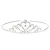 Štrasová čelenka / korunka do vlasů (Balení 1 ks, Varianta 2 crystal)