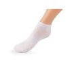 Bavlněné antibakteriální ponožky kotníkové unisex (Balení 1 pár, Varianta 1 (vel. 32-35) bílá)