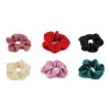 Gumička scrunchie do vlasů (Balení 1 ks, Varianta 3 červená)