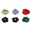 Gumička scrunchie do vlasů (Balení 1 ks, Varianta 3 červená)