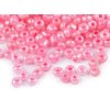 Rokajl 5/0 - 4,5 mm perleťový, neprůhledný (Balení 50 g, Varianta 145 růžová světlá)