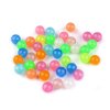 Plastové korálky svítící ve tmě Ø10 mm (Balení 20 g, Varianta mix)