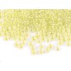 Rokajl 8/0 - 3 mm s průtahem, zářivé barvy (Balení 50 g, Varianta 2206 žlutá světlá)