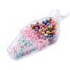 Sada plastových korálků v boxu zmrzlina (Balení 1 sada, Varianta mix)
