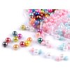 Sada plastových korálků v boxu zmrzlina (Balení 1 sada, Varianta mix)