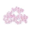 Plastové korálky duhové Ø8 mm (Balení 10 g, Varianta 1 (205) transparent)