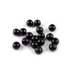 Skleněné voskové perly vroubkované Ø10 mm (Balení 20 g, Varianta 32 černá)