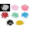Plastové korálky Color Ø4 mm (Balení 20 g, Varianta 1 bílá)