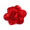 Brož / ozdoba do vlasů saténový květ Ø14,5 cm (Balení 1 ks, Varianta 1 bílá)
