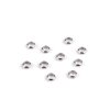 Rondelka / ozdobný díl z nerezové oceli Ø4; 6 mm (Balení 10 ks, Varianta 1 (4 mm) platina)
