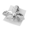 Francouzská spona do vlasů květ s perlou (Balení 1 ks, Varianta 1 stříbrná)