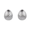 Náušnice z nerezové oceli (Balení 1 pár, Varianta 1 stříbrná)