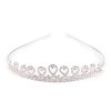 Štrasová čelenka / korunka do vlasů (Balení 1 ks, Varianta 1 crystal)