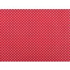 Bavlněná látka / plátno puntíky (Balení 1 m, Varianta 1 (354) červená)
