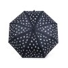 Dámský skládací vystřelovací deštník kapky kouzelný (Balení 1 ks, Varianta 2 modrá tmavá)