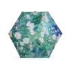 Dámský mini skládací deštník květy (Balení 1 ks, Varianta 1 modrá světlá)