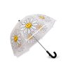 Dívčí průhledný deštník květy (Balení 1 ks, Varianta transparent)