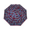 Dámský mini skládací deštník puntík (Balení 1 ks, Varianta 1 červenohnědá)
